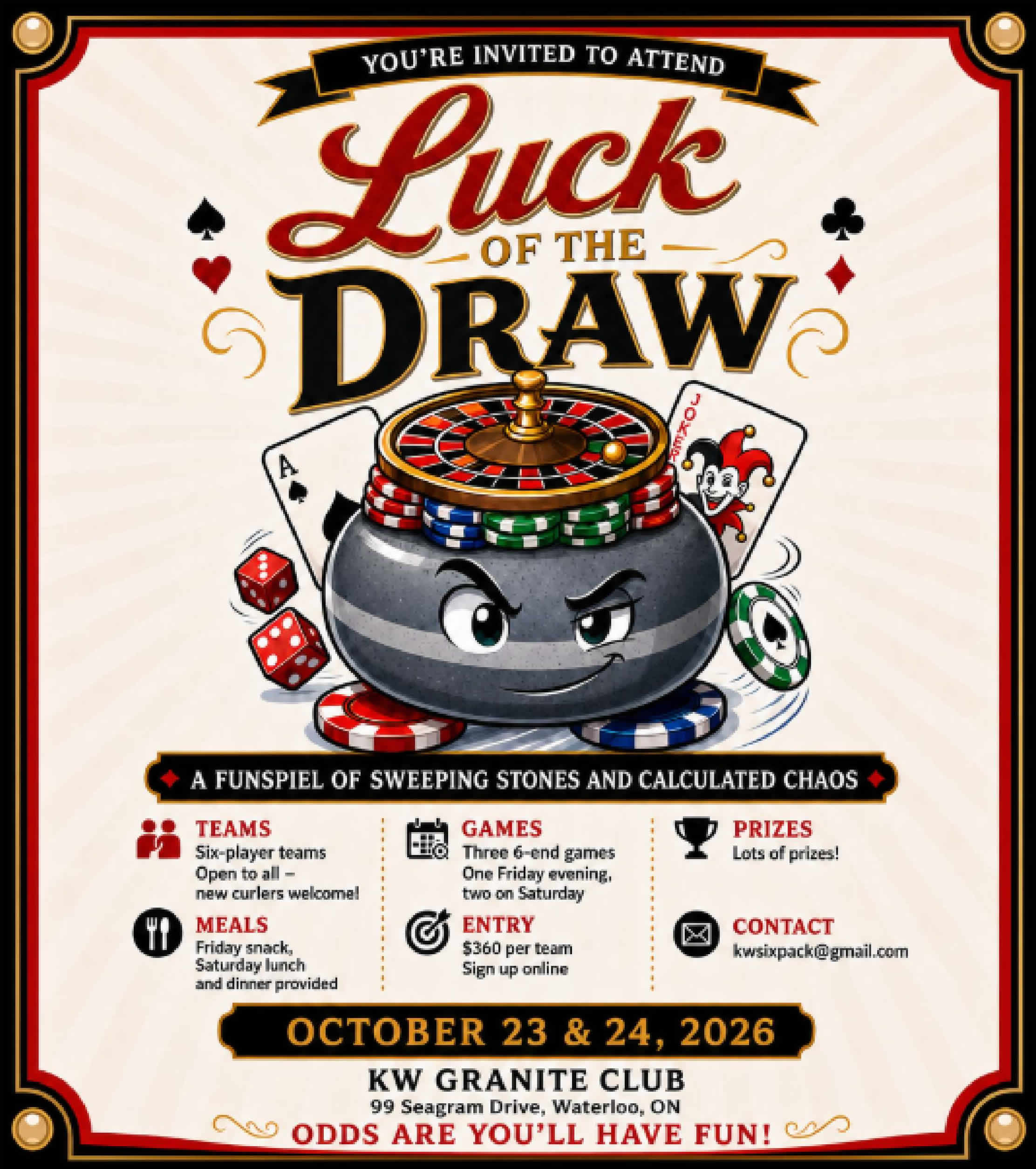Luck of the draw Event